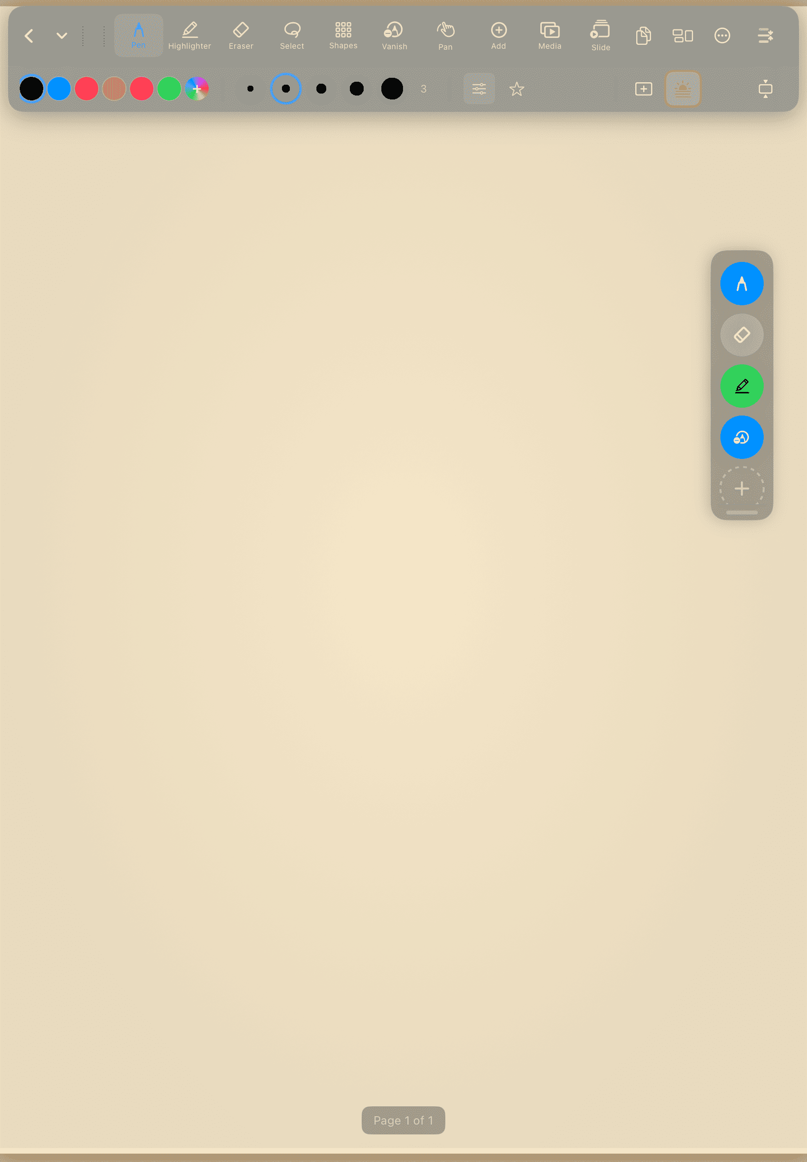 Defter editor with Eclipse night mode and the drawing toolbar